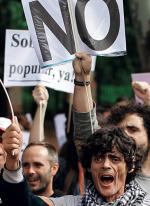 Protest w Madrycie, strajk w Kraju Basków
